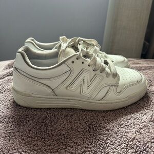 New Balance Kids Cream Sneakers